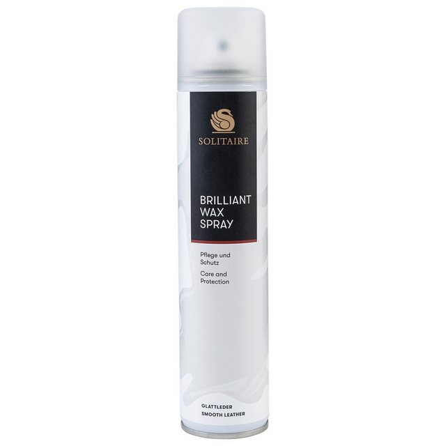 Solitaire Brilliant Wax Spray – Pflegespray für alle gewachsten Glattleder Schuh-Imprägnierspray