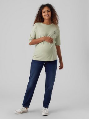 Vero Moda Maternity Regular-fit-Jeans Zia (1-tlg) Plain/ohne Details