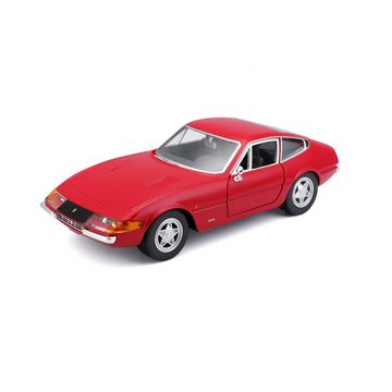 Bburago Modellauto Ferrari 365 GTB4 (rot), Maßstab 1:24, detailliertes Modell