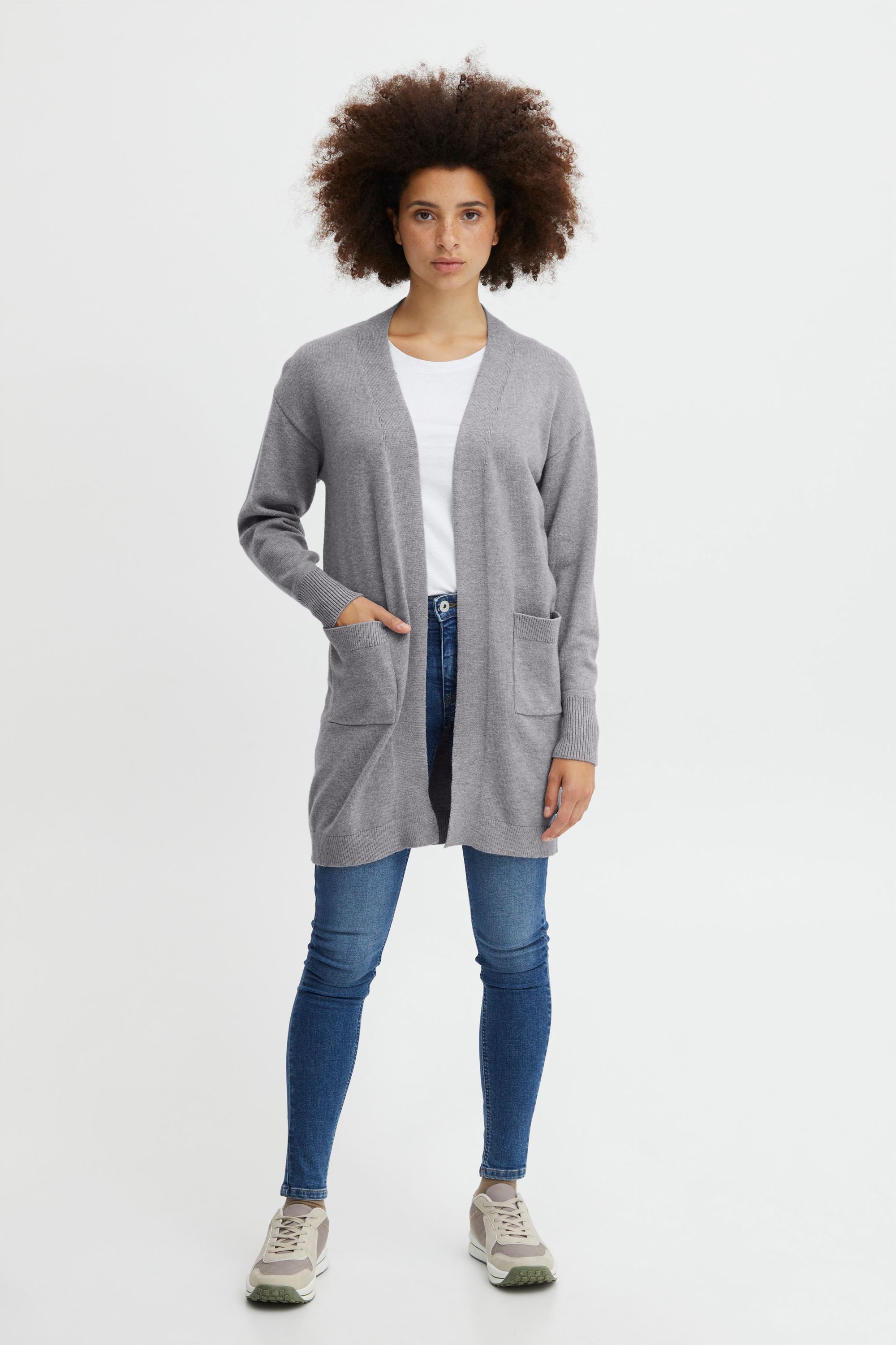 OXMO Cardigan OXRitiana 21800098-ME Modischer Pullover günstig online kaufen