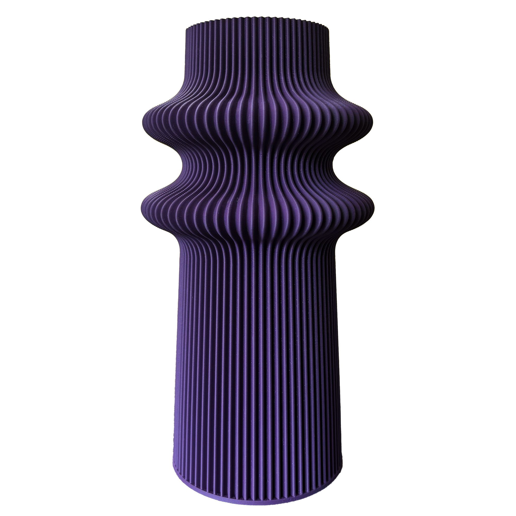 recozy Tischvase blumenvase tower 2 vase nebula purple Ø 11,5 x 21