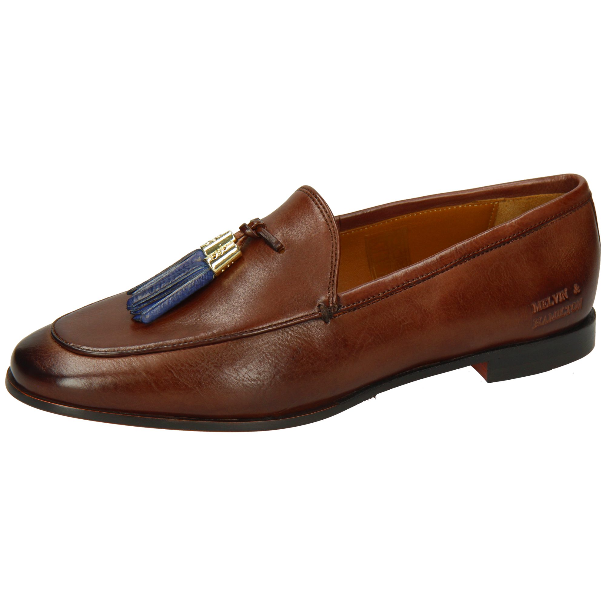 Melvin & Hamilton Scarlett 48 Loafer Monza Barista Tassel Royal