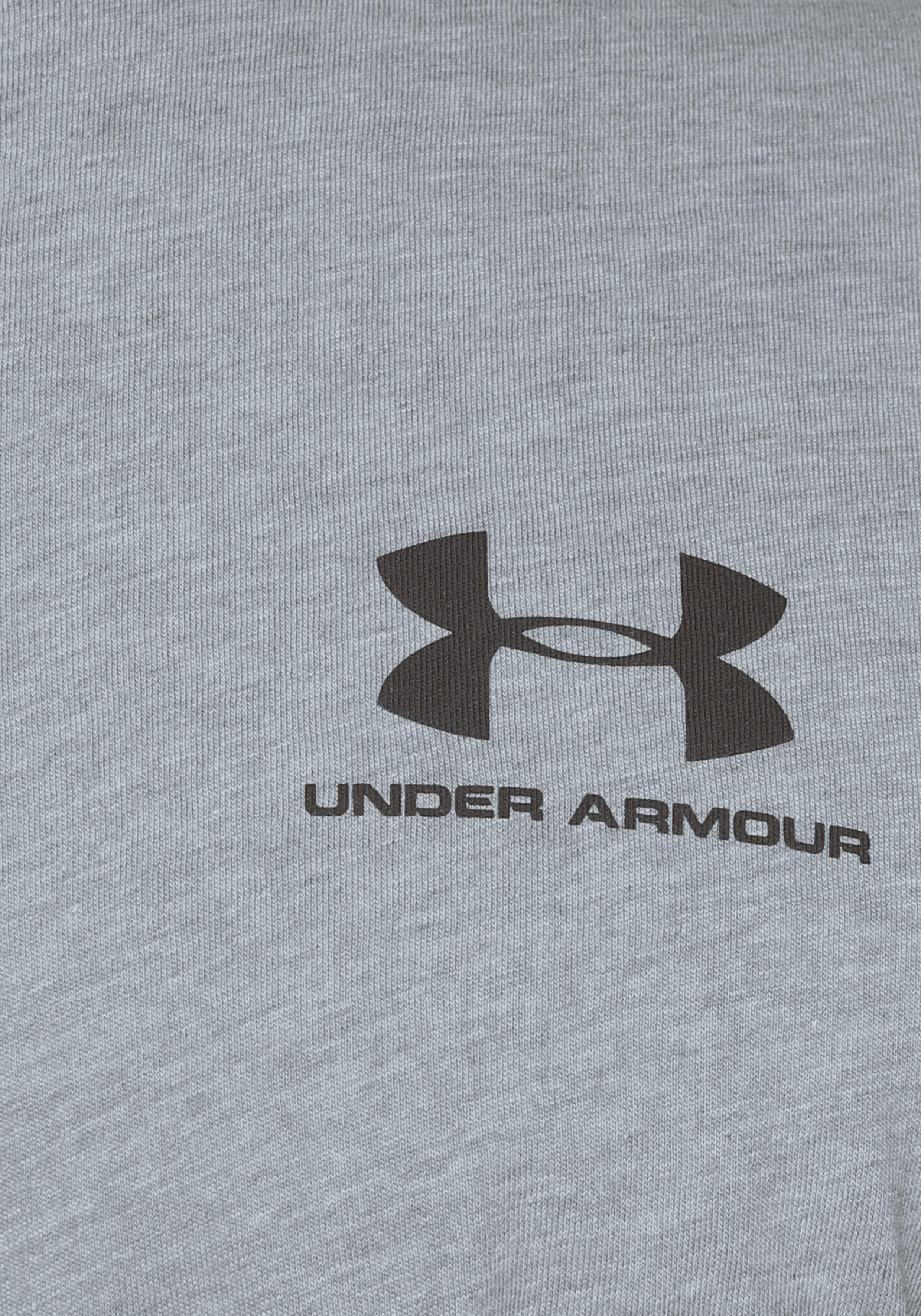 SHORT T-Shirt UA grau Under Armour® LC SPORTSTYLE SLEEVE