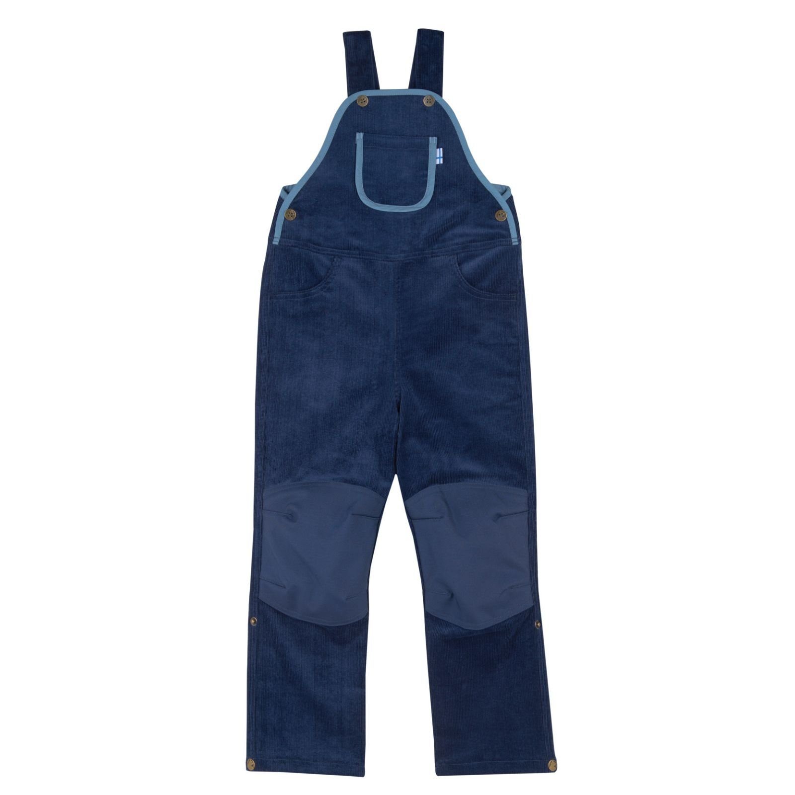 Finkid Outdoorhose Finkid Loiri Cord Latzhose Navy/Dove 90/100