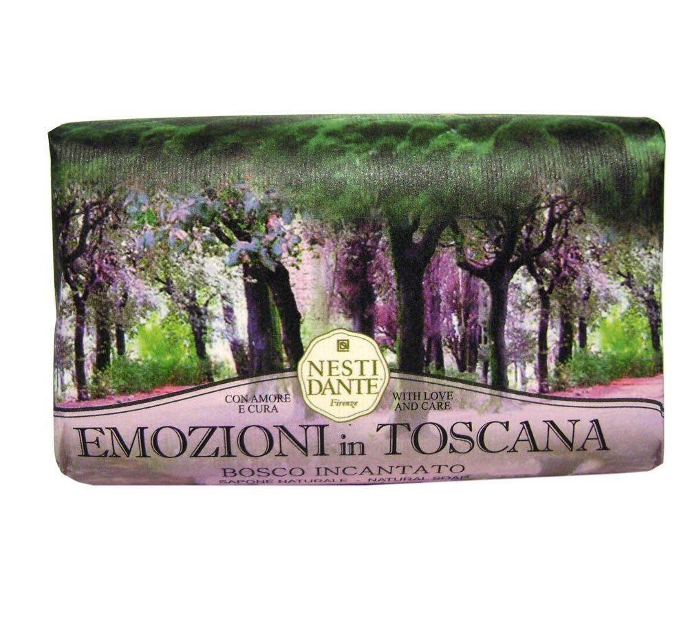Nesti Dante Handseife Bosco Incantato 250 g, 1-tlg., Hand -und Körperseife mit feinem Duft 250 g