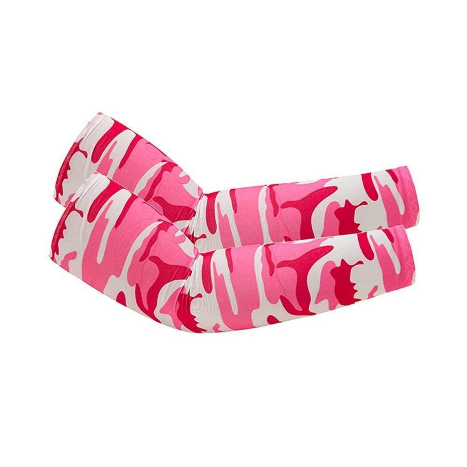 LuxusKollektion Armlinge UV-Schutz Kühl-Ärmel Camouflage Rose
