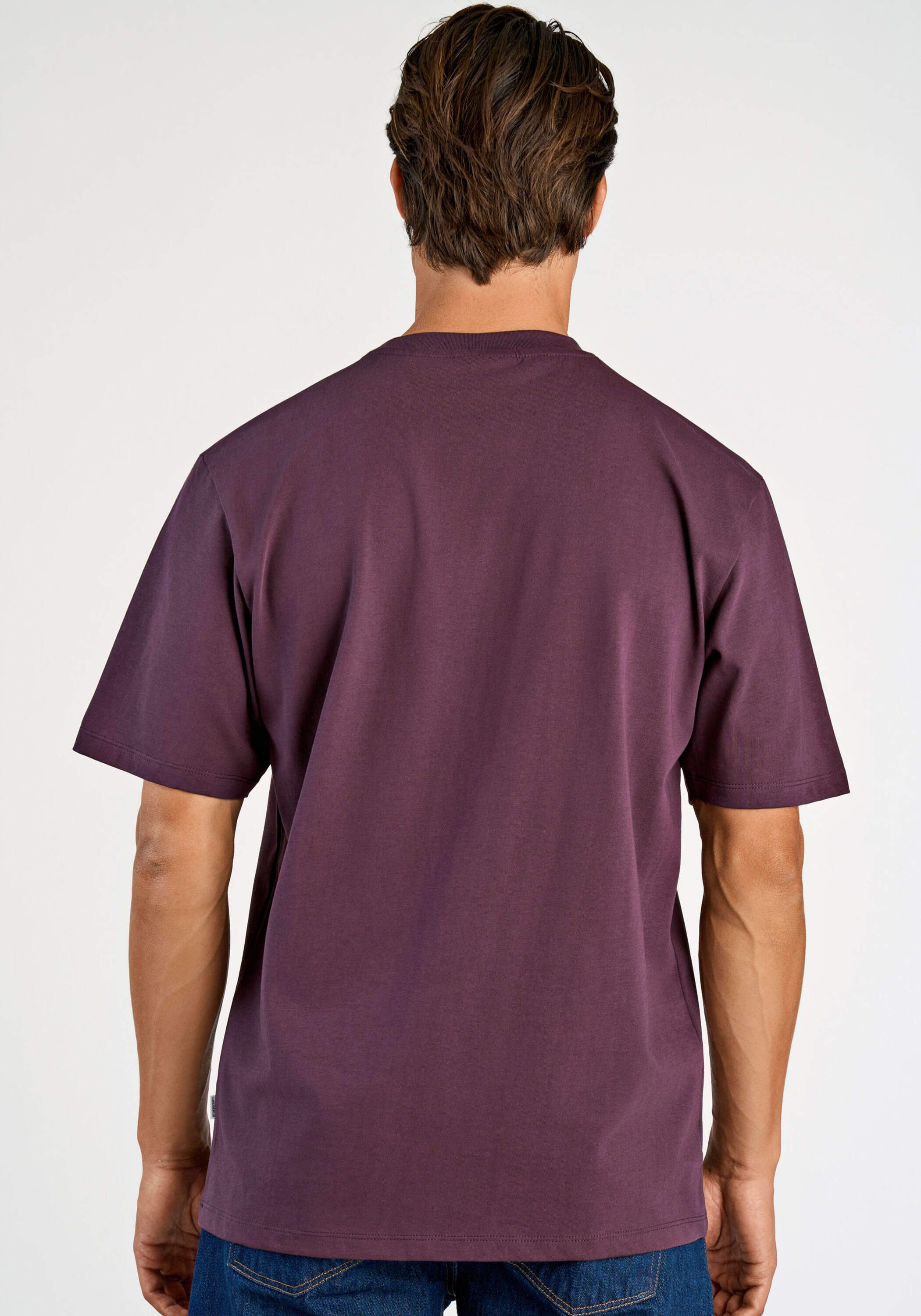 LINDBERGH Kurzarmshirt T-Shirt (Kurzarm) Oversize Fit