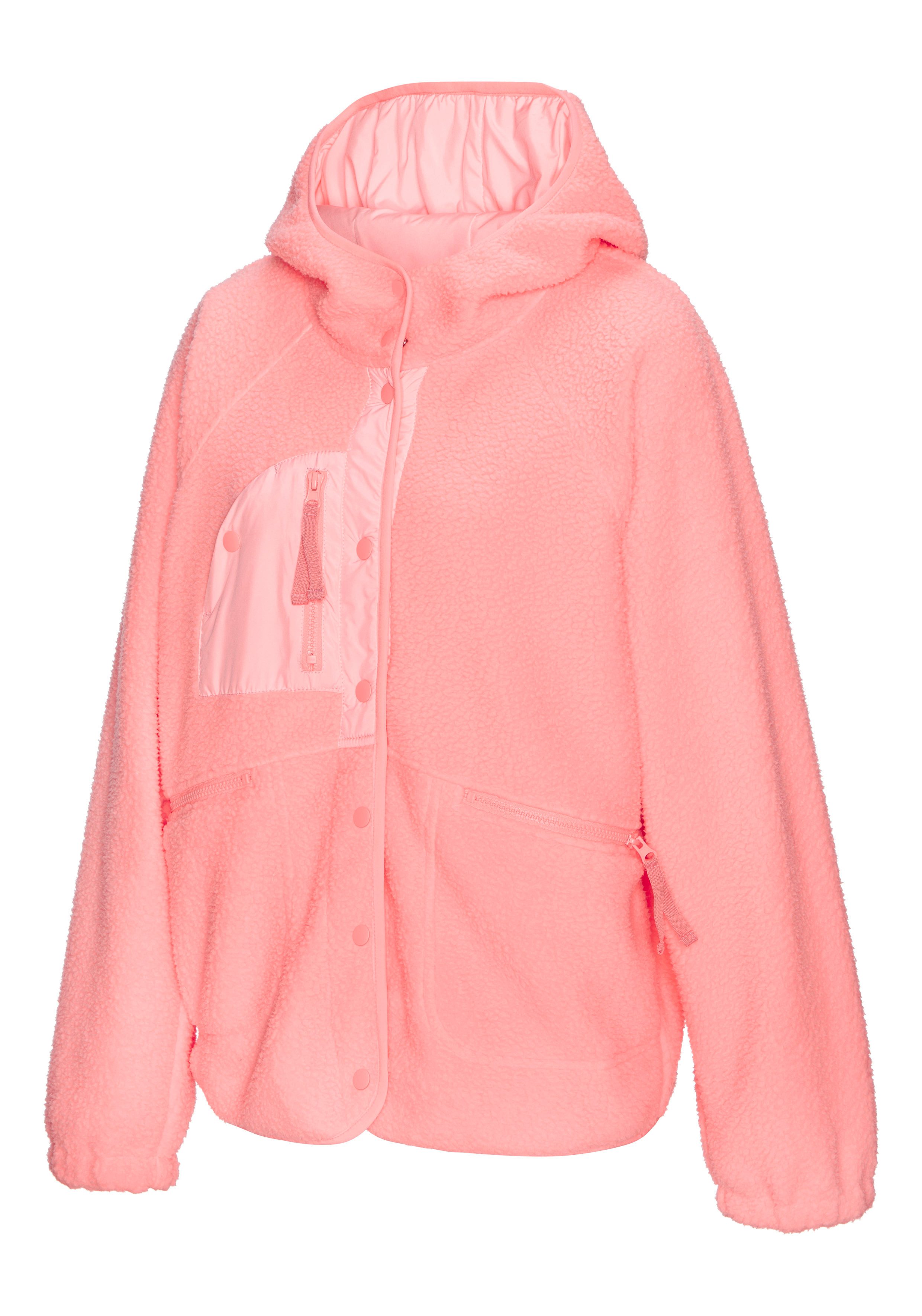 Vivance Active by Lascana Fleecejacke Oversized-Schnitt mit Fledermausärmeln – Bild 5 von 5