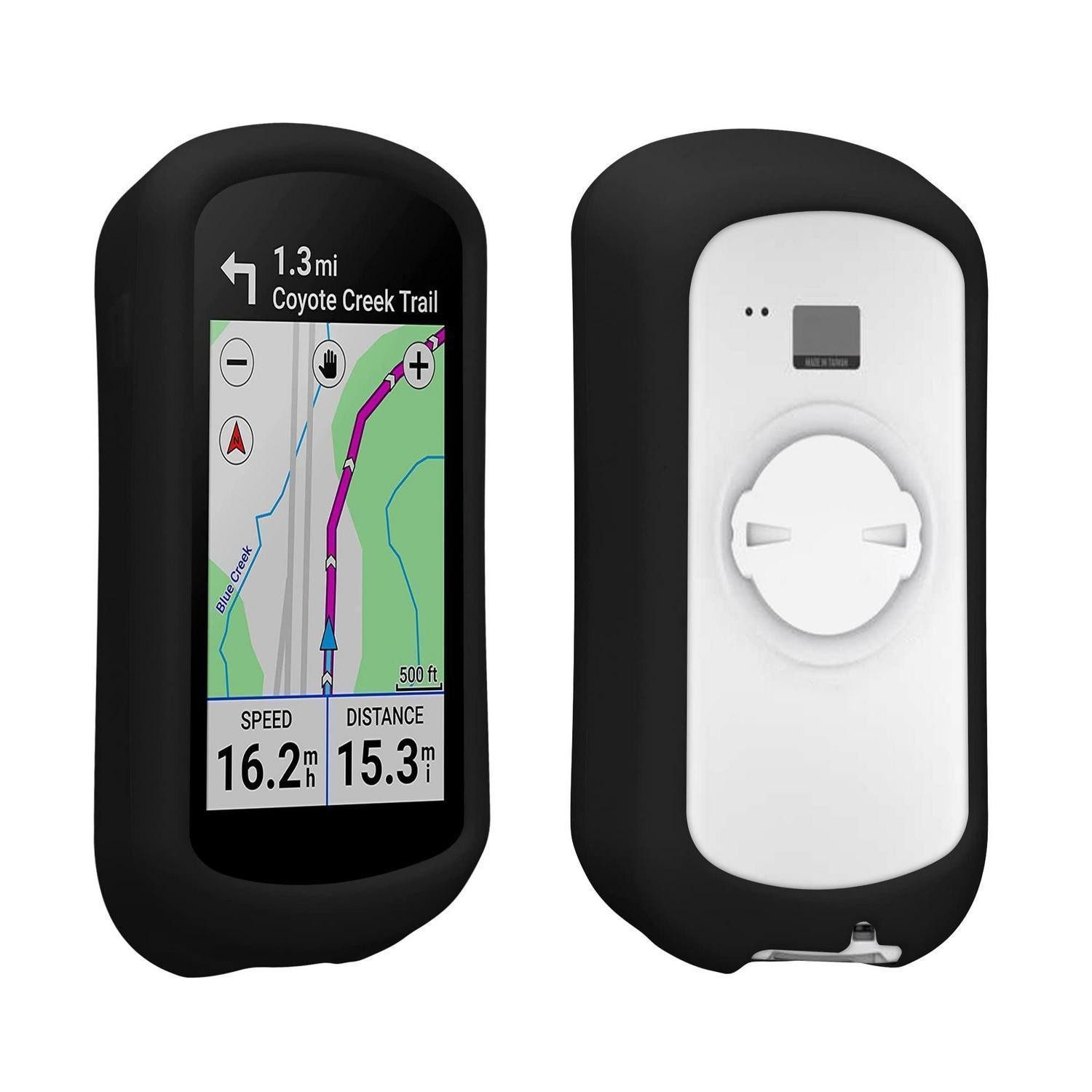 LuxusKollektion Bumper Hülle Silikon GPS Fahrrad Case Schwarz