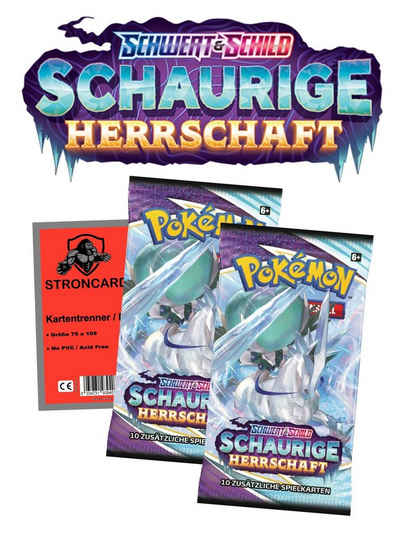 POKÉMON Sammelkarte Pokemon Karten Schwert und Schild Schaurige Herrschaft Sammelkarten -