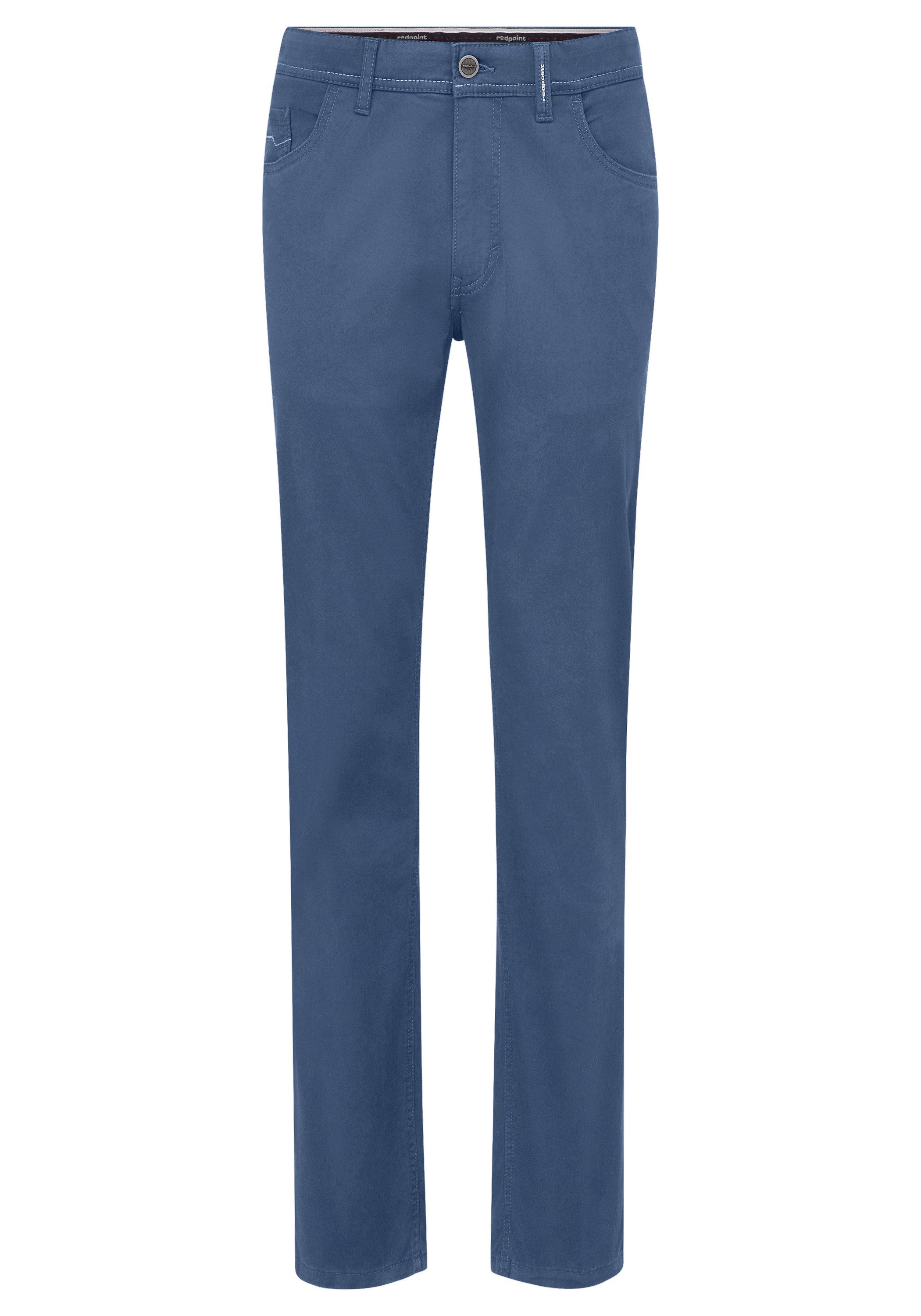 Redpoint Stoffhose MONTREAL Regular Fit 5-Pocket Hose mit elastischem Bund – Bild 2 von 5