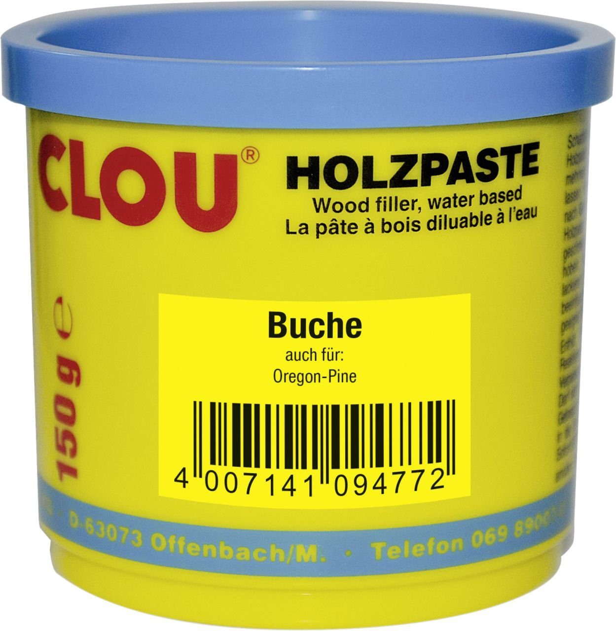 CLOU Holzlack Clou Holzpaste 150 g buche