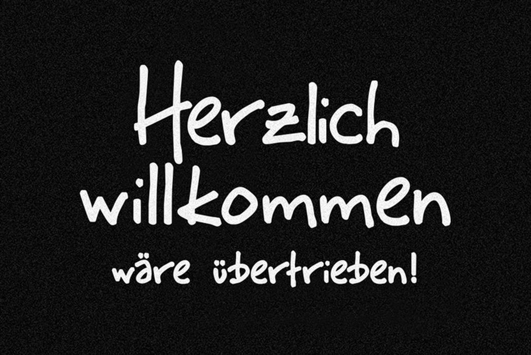 Rockbites Fußmatte Rockbites - Fußmatte "Herzlich günstig online kaufen
