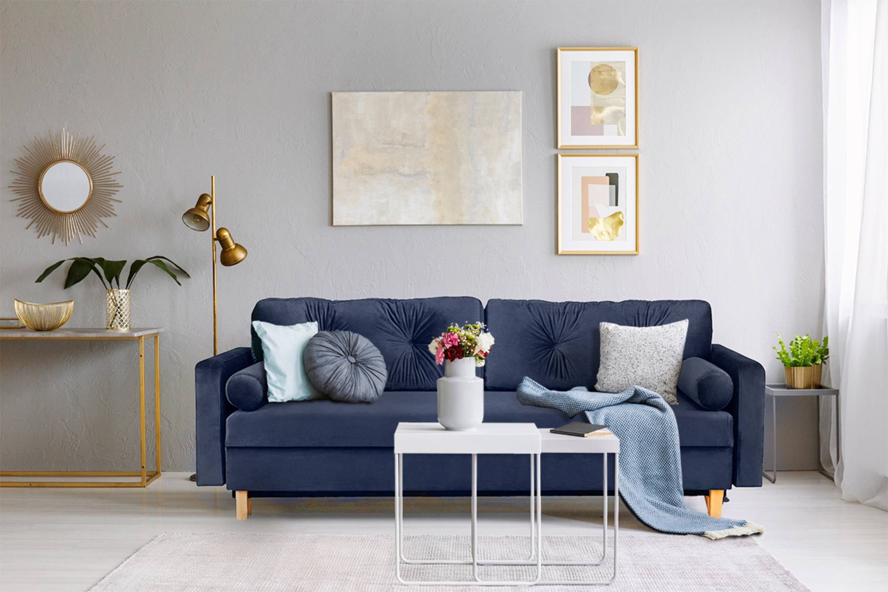 KONSIMO® Schlafsofa ERISO Sofa 3-Personen, ausziehbare günstig online kaufen
