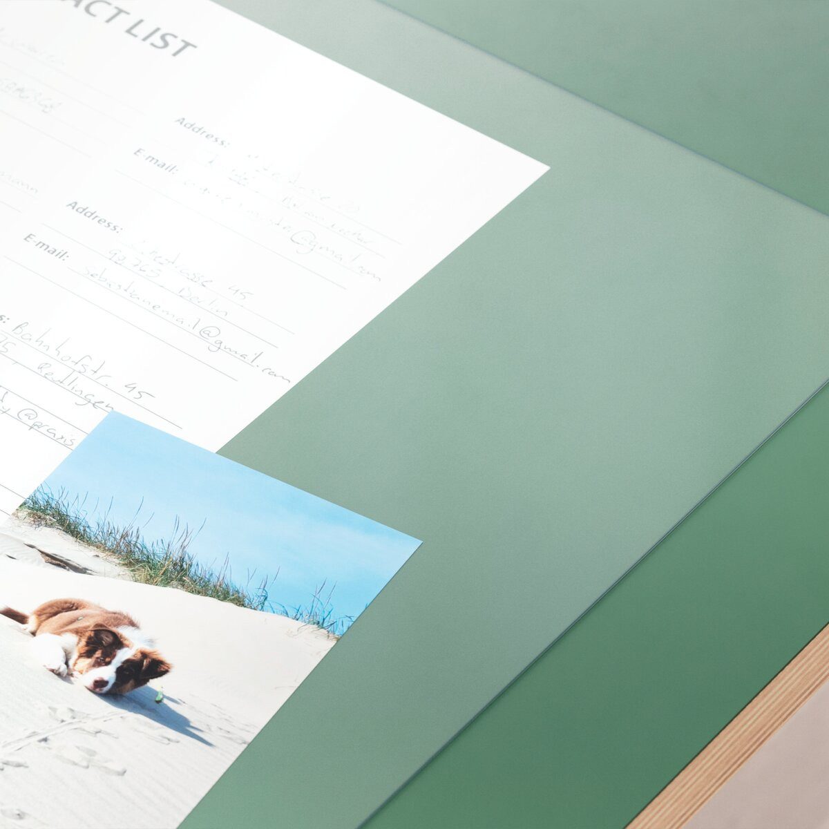 LEITZ Schreibtischunterlage Schreibunterlage 36x70cm matt transparent – Bild 4 von 5