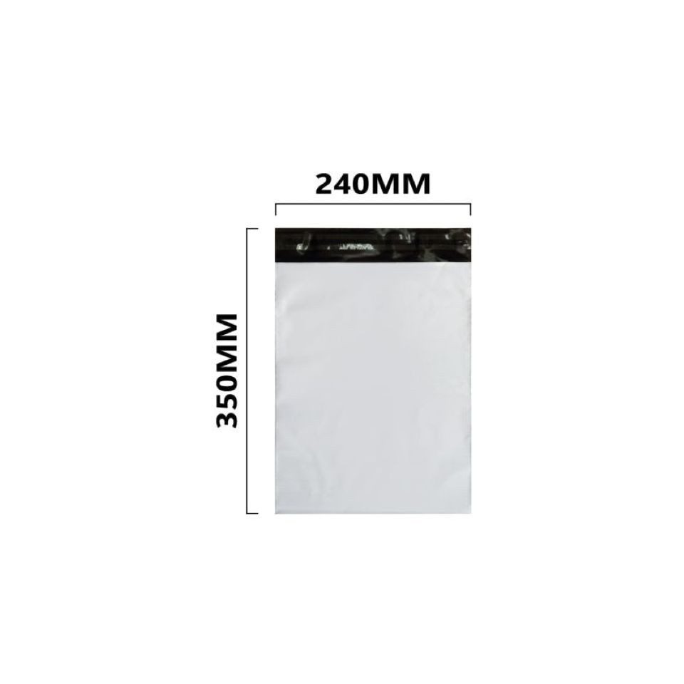 LMG Germany Versandtasche Folienversandtasche 240 x 350 mm Super elastisch, wasserabweisend, reißfest, robust, 240x350 mm, 100 Stück