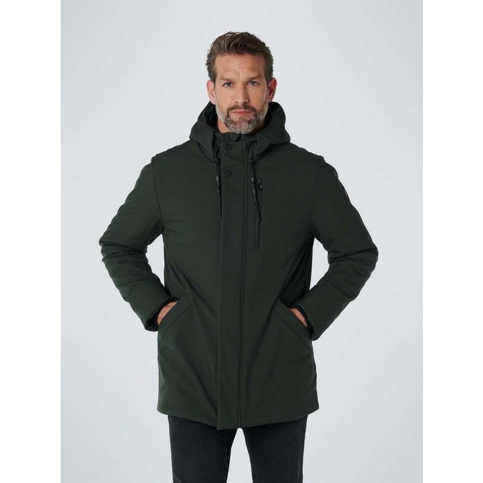 NO EXCESS Anorak Jacket Mid Long Fit Hooded Softshel