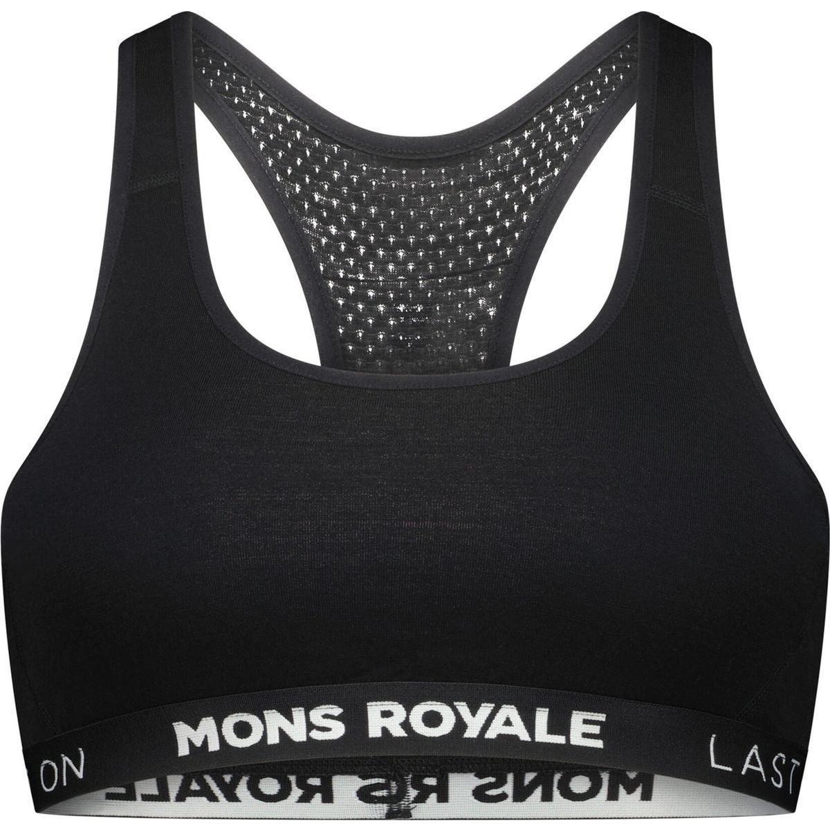 Mons Royale Layershirt Womens Sierra Merino Sports Bra Atmungsaktiver Sport-BH aus Merinowolle mit leichtem Halt, ideal für