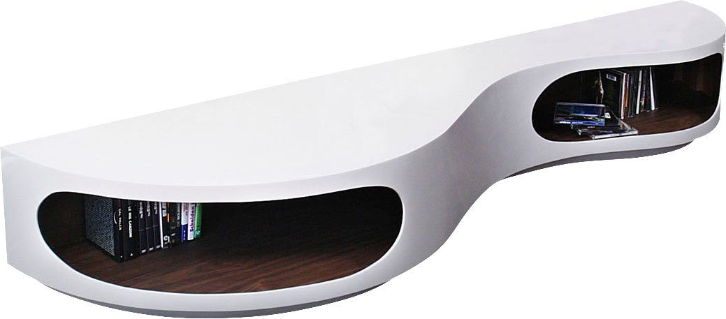 SalesFever Lowboard Slow Design TV-Kommode für stilvolles Wohnen, Kommode in moderner Form, Fernsehschrank in Hochglanz