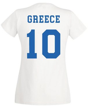 Youth Designz T-Shirt Griechenland Damen T-Shirt mit trendigem Motiv