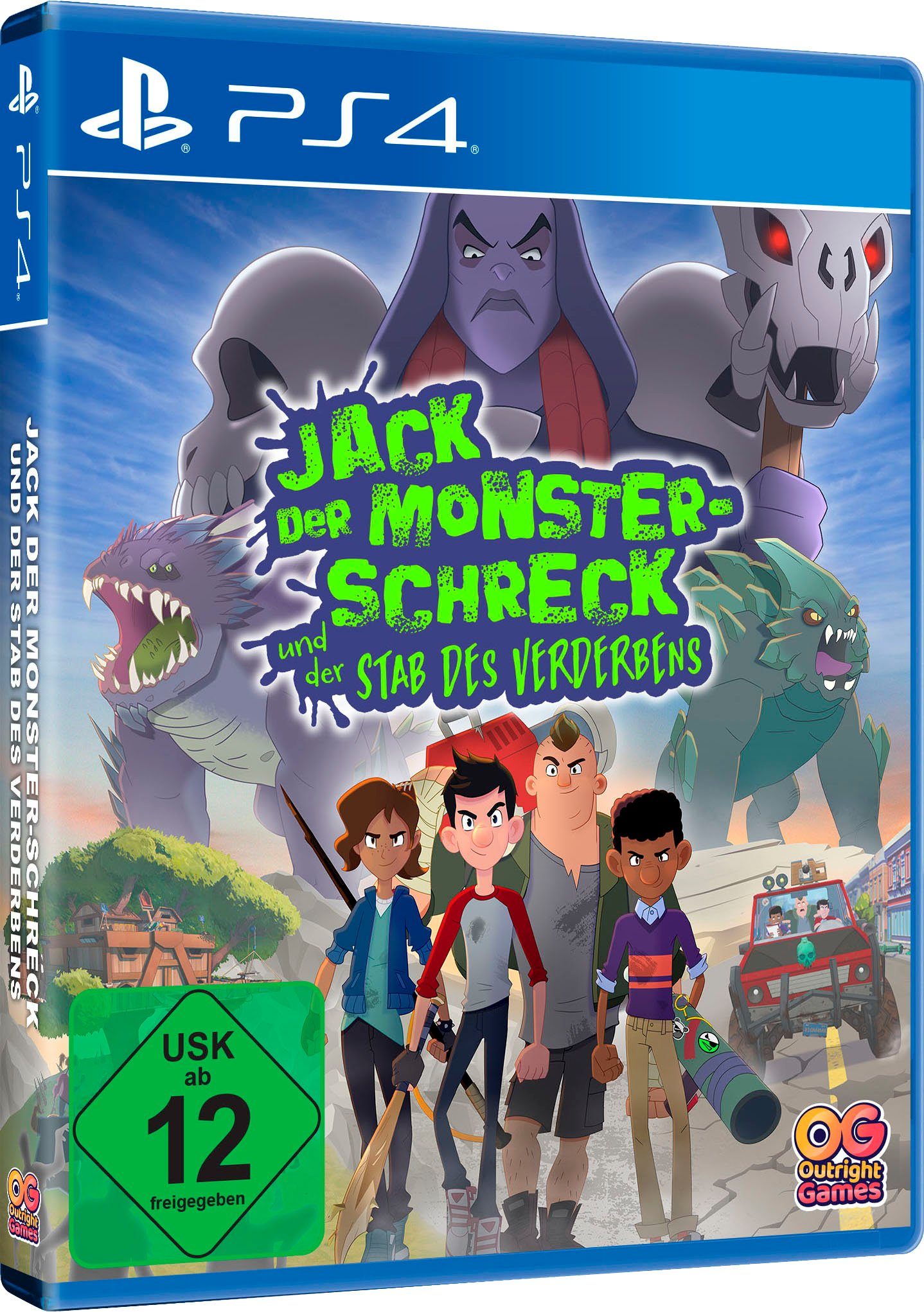 Outright Games Jack, der Monsterschreck (The 4 PlayStation Earth) Kids on Last