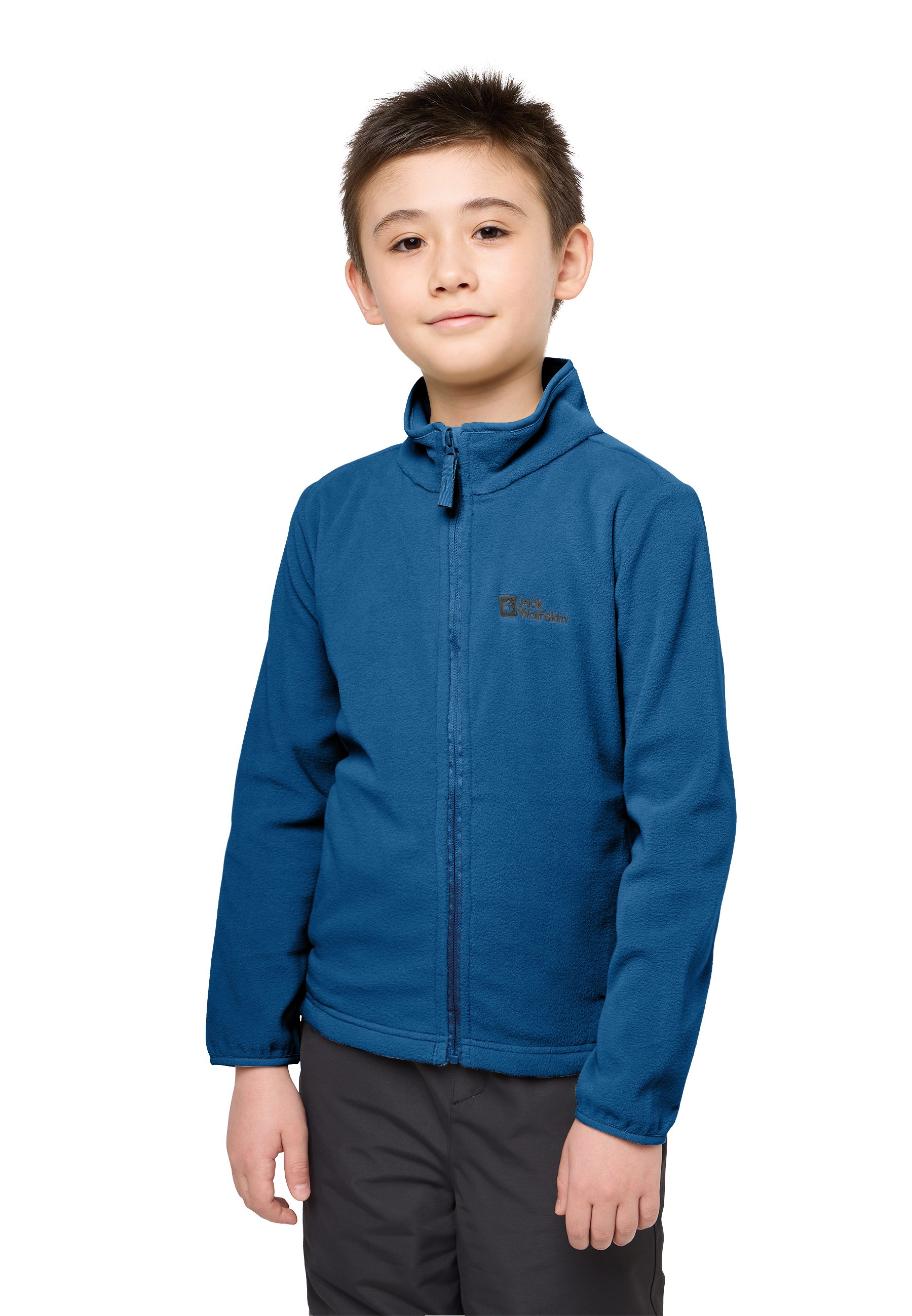 Jack Wolfskin Fleecejacke TAUNUS JACKET K einfach zu tragen und einfach zu pflegen