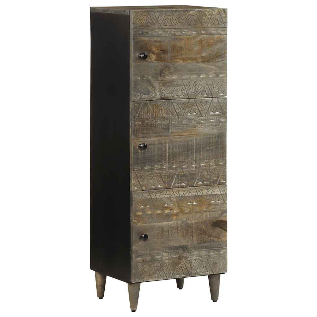 vidaXL Highboard Highboard 40x33x110 cm Massivholz