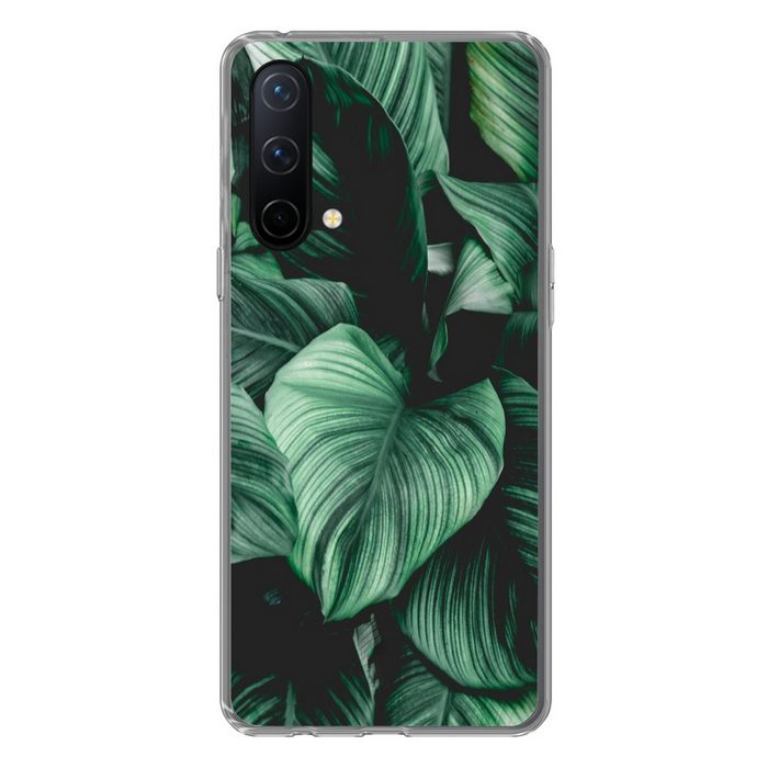 MuchoWow Handyhülle Dschungel - Blätter - Tropisch - Pflanzen - Natur Phone Case Handyhülle OnePlus Nord CE 5G Silikon Schutzhülle