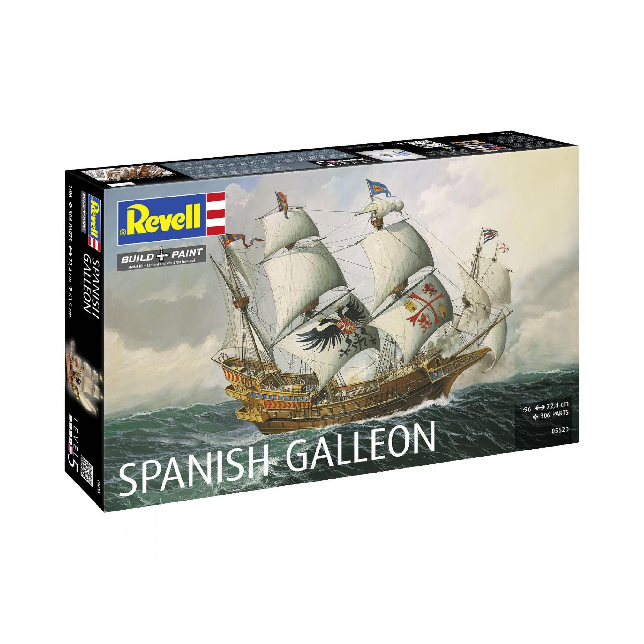 Revell® Modellbausatz Spanish Galleon/ 1:96, Maßstab 1:96