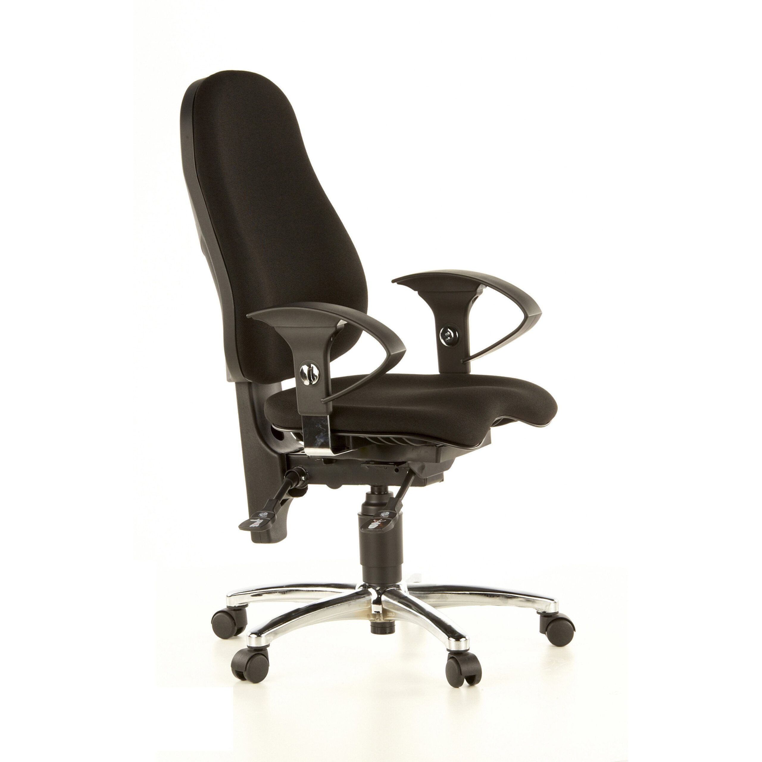 TOPSTAR Drehstuhl Profi Bürostuhl SITNESS 10 Stoff (1 St), Ergonomischer Chefsessel, Schreibtischstuhl höhenverstellbar