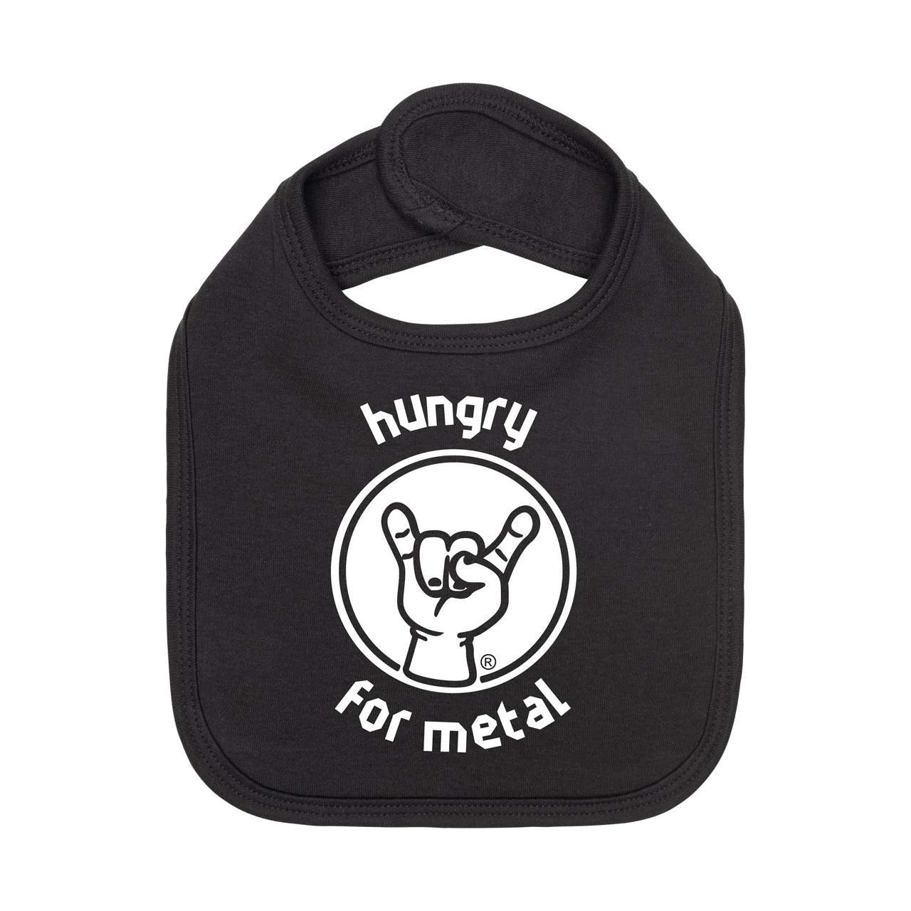 Metal Kids Lätzchen mit Hungry For Metal Druck für Babys