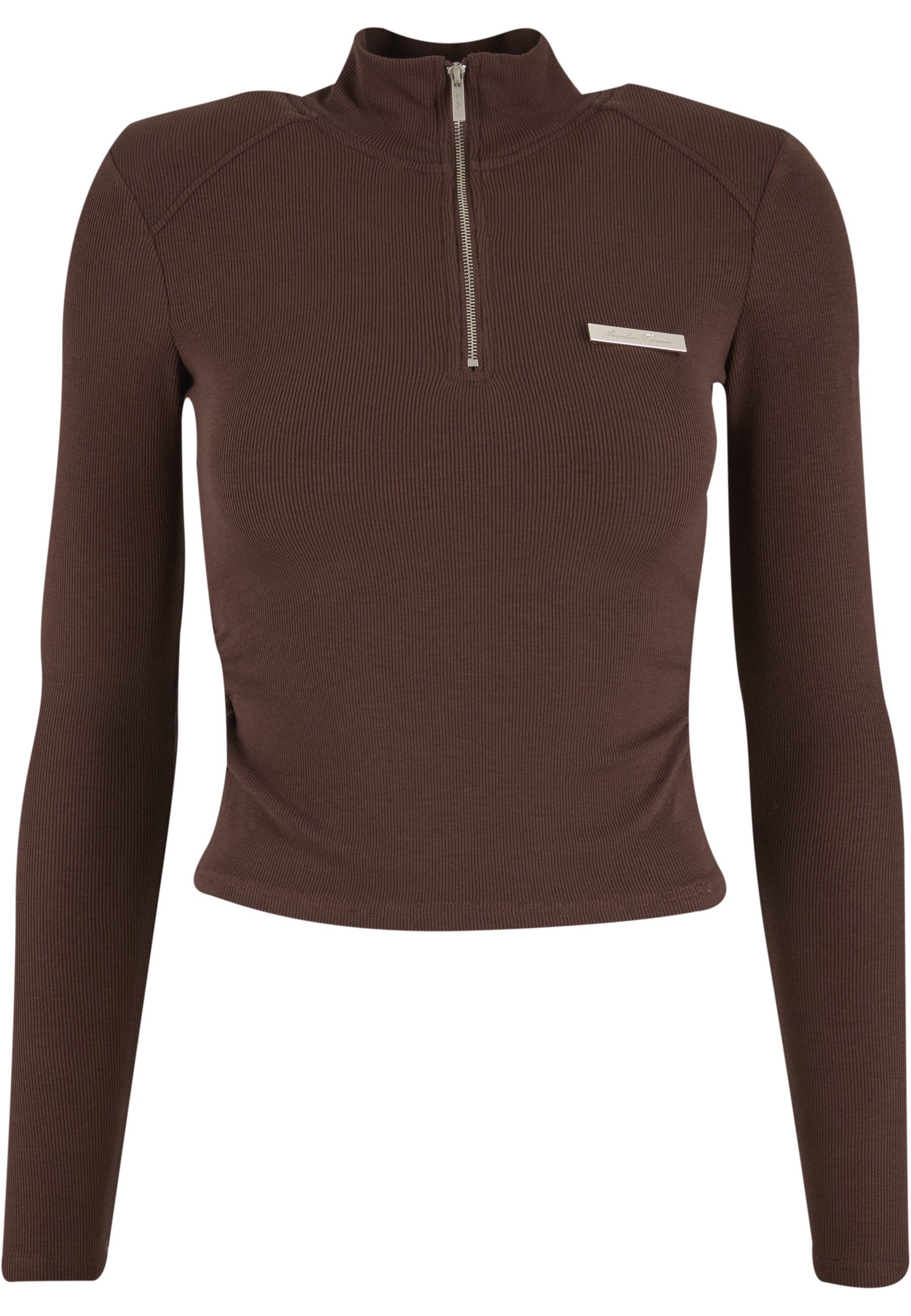Another Cotton Lab Sweater Another Cotton Lab Another Cropped Rib Half Zip