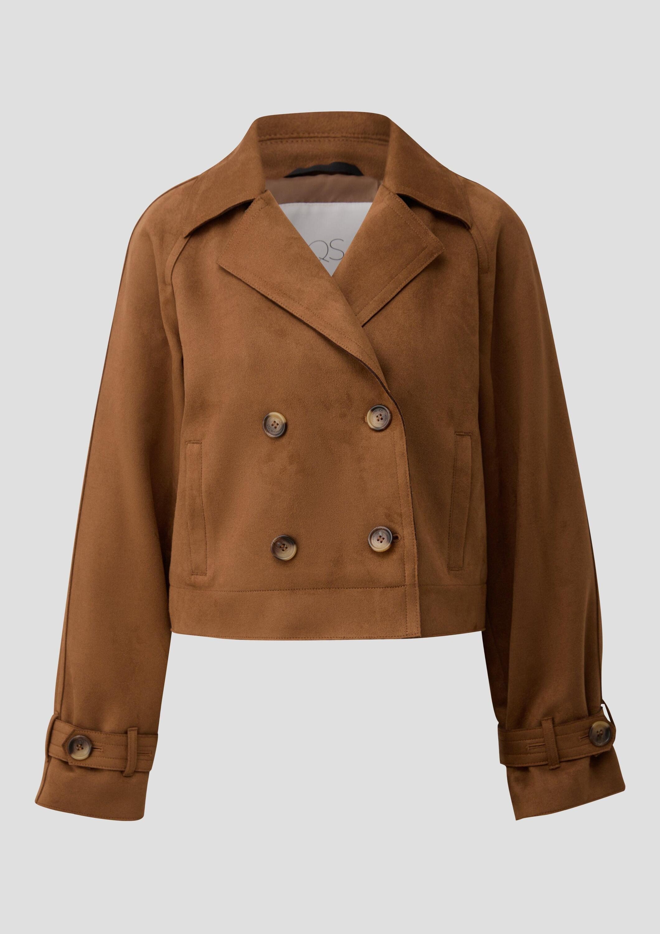 QS Funktionsjacke Outdoor-Jacke Kurztrench