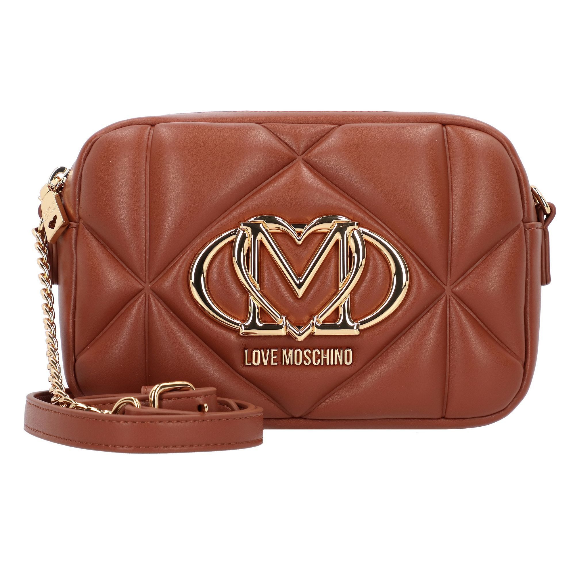 LOVE MOSCHINO Umhängetasche Embossed, Polyurethan