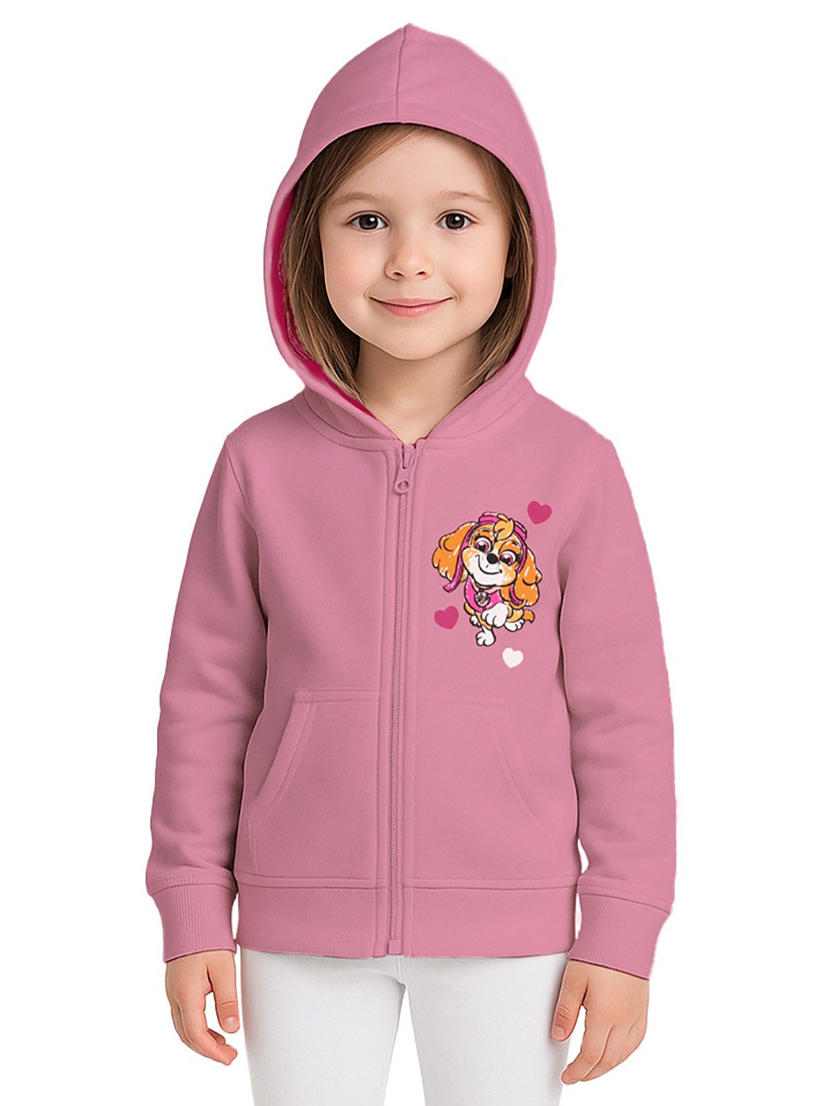 United Labels® Sweatjacke Paw Patrol - Chase, Marshall & Rubble