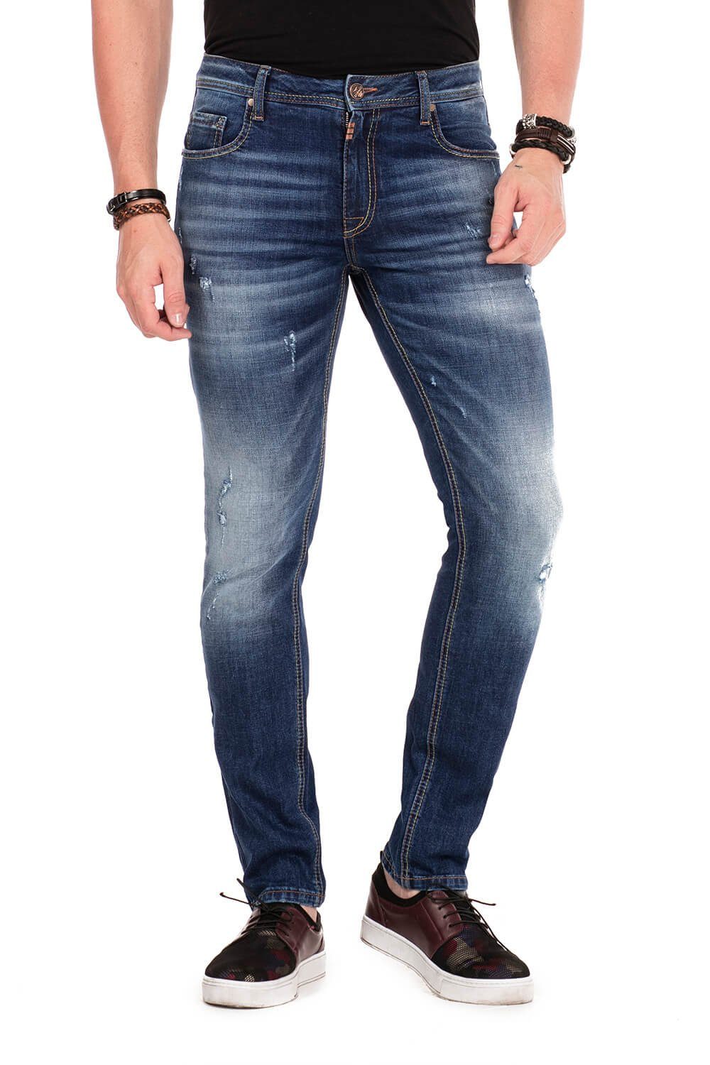Slim-fit-Jeans Fİt Cipo & Baxx im Straight