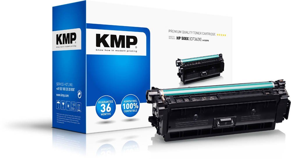 Thumbnail - KMP Tonerkartusche 1 Toner H-T223YX ERSETZT HP 508X - yellow, (1-St)