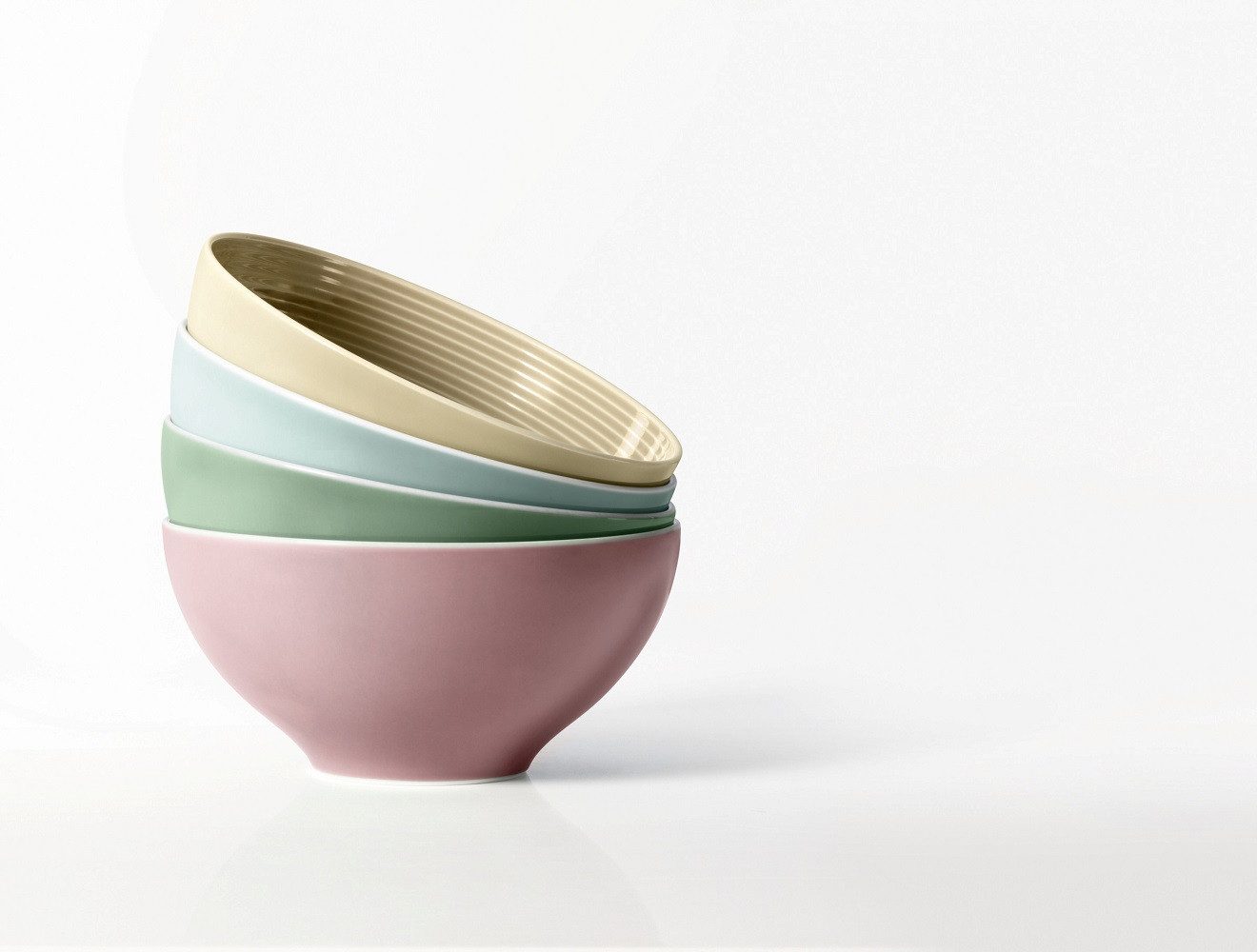 Seltmann Weiden Schale Seltmann Weiden Beat Altrosa Foodbowls 25cm, Porzellan, (1 Foodbowl)