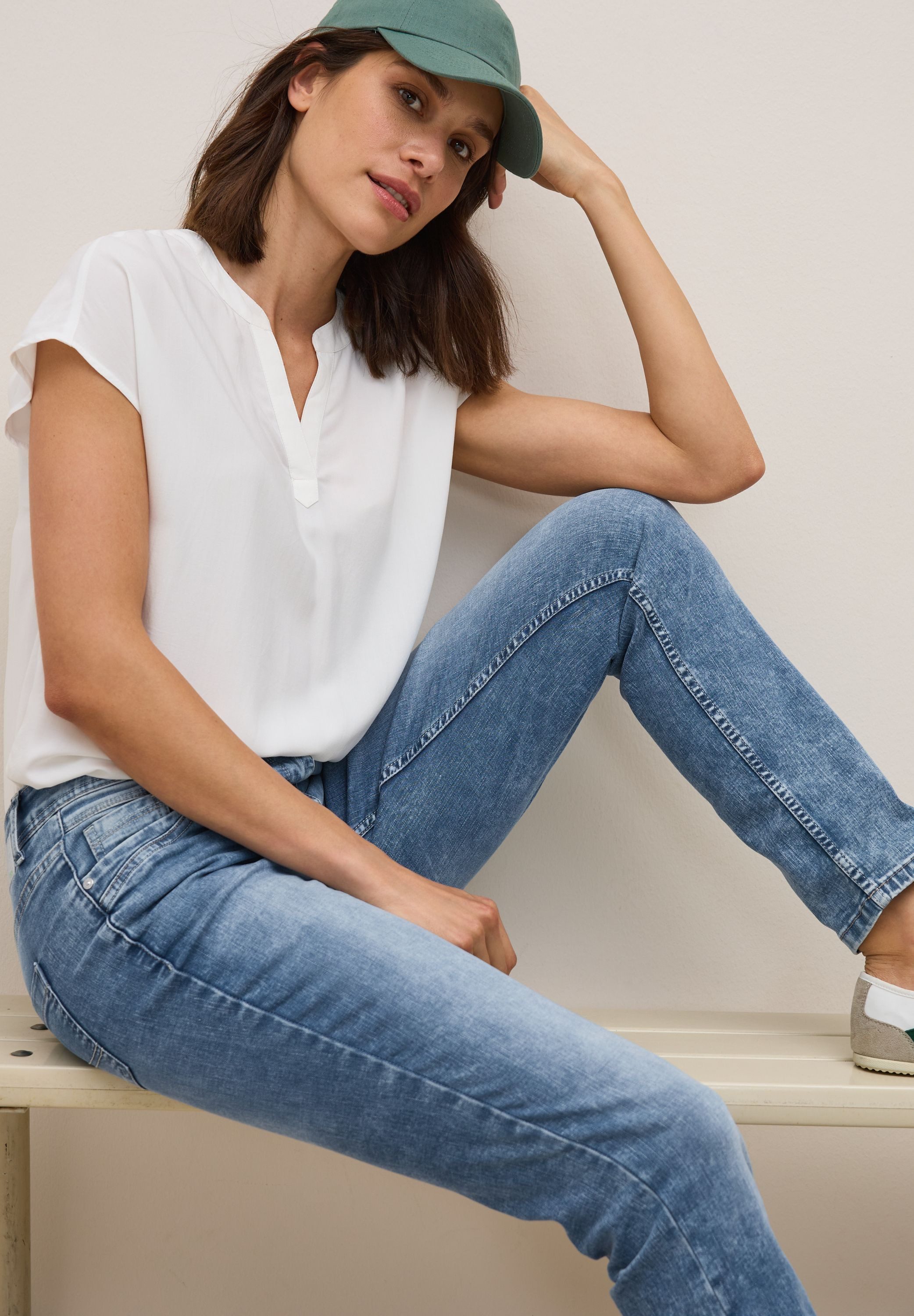 CECIL Slim-fit-Jeans