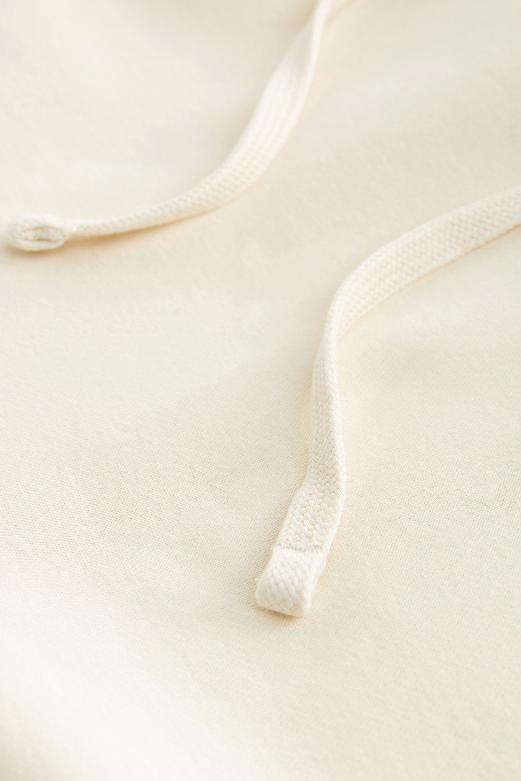 Next Kapuzensweatshirt Moderner Kapuzenpullover zum Ecru Überziehen White (1-tlg)