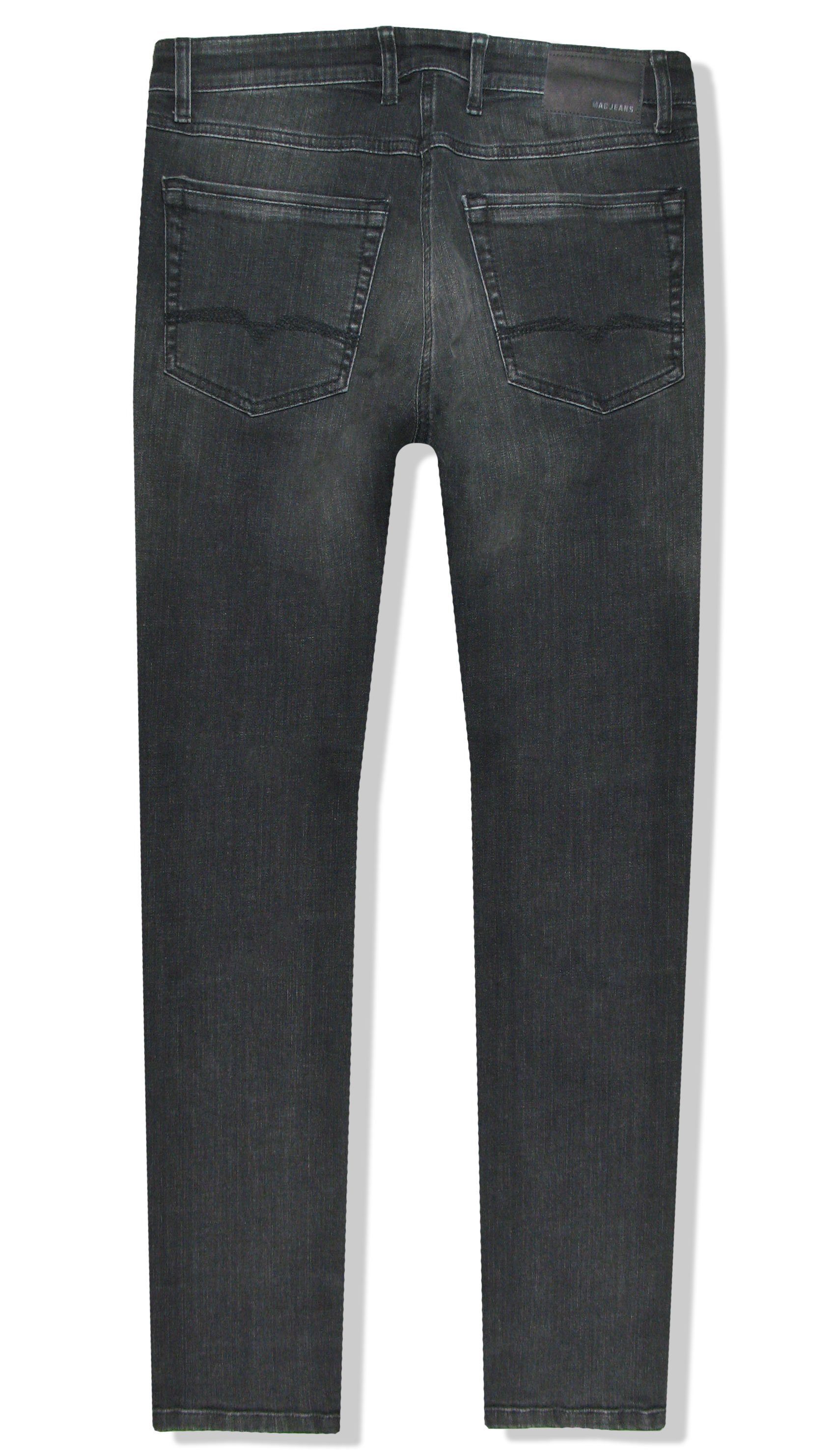 Charcoal Vintage MAC Pipe H875 Stretch-Denim 5-Pocket-Jeans Arne