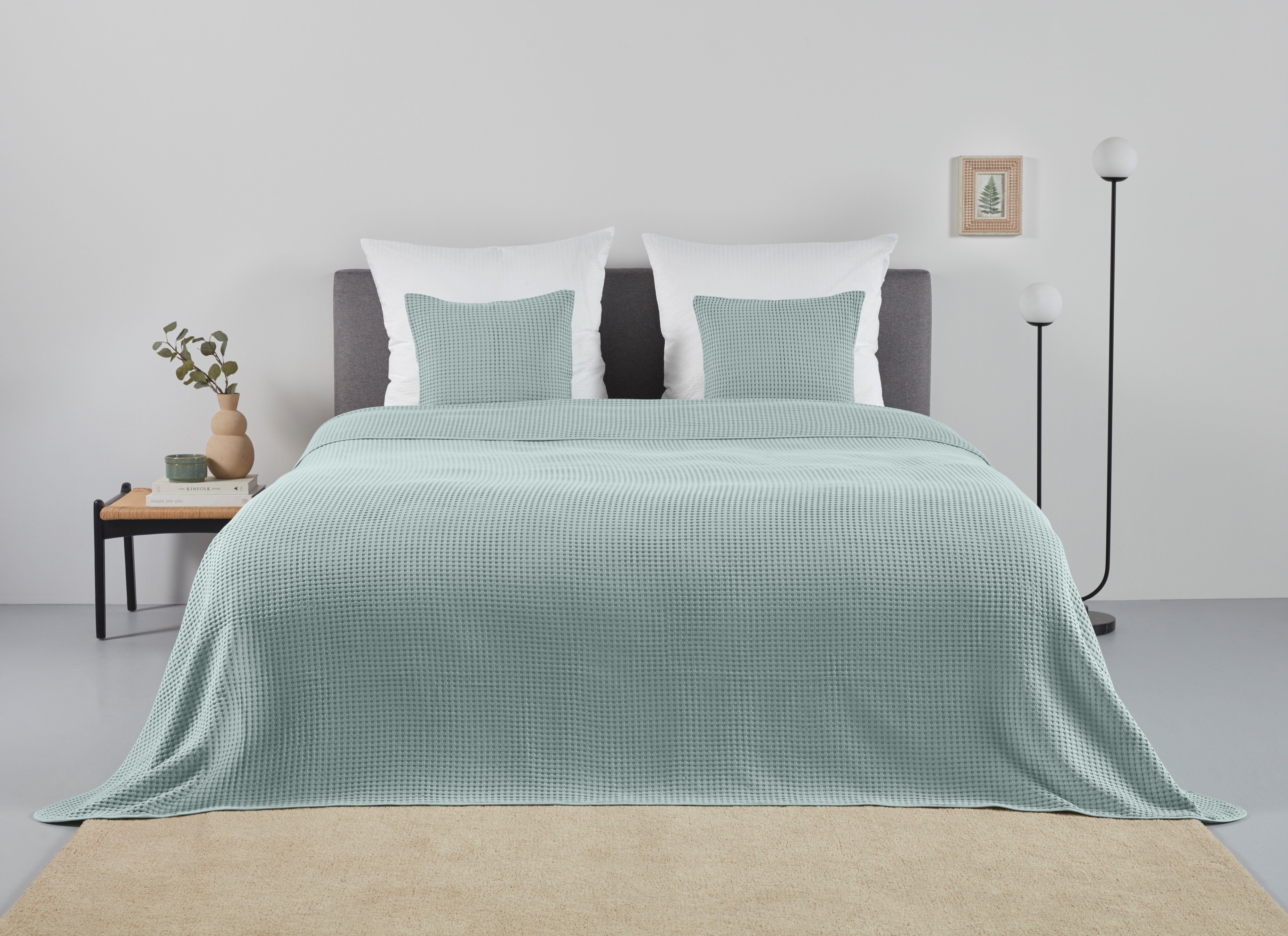 OTTO home Tagesdecke Greta, in Waffelpiqué Optik, viele Farben erhältlich, Decke ab 140 x 200 cm
