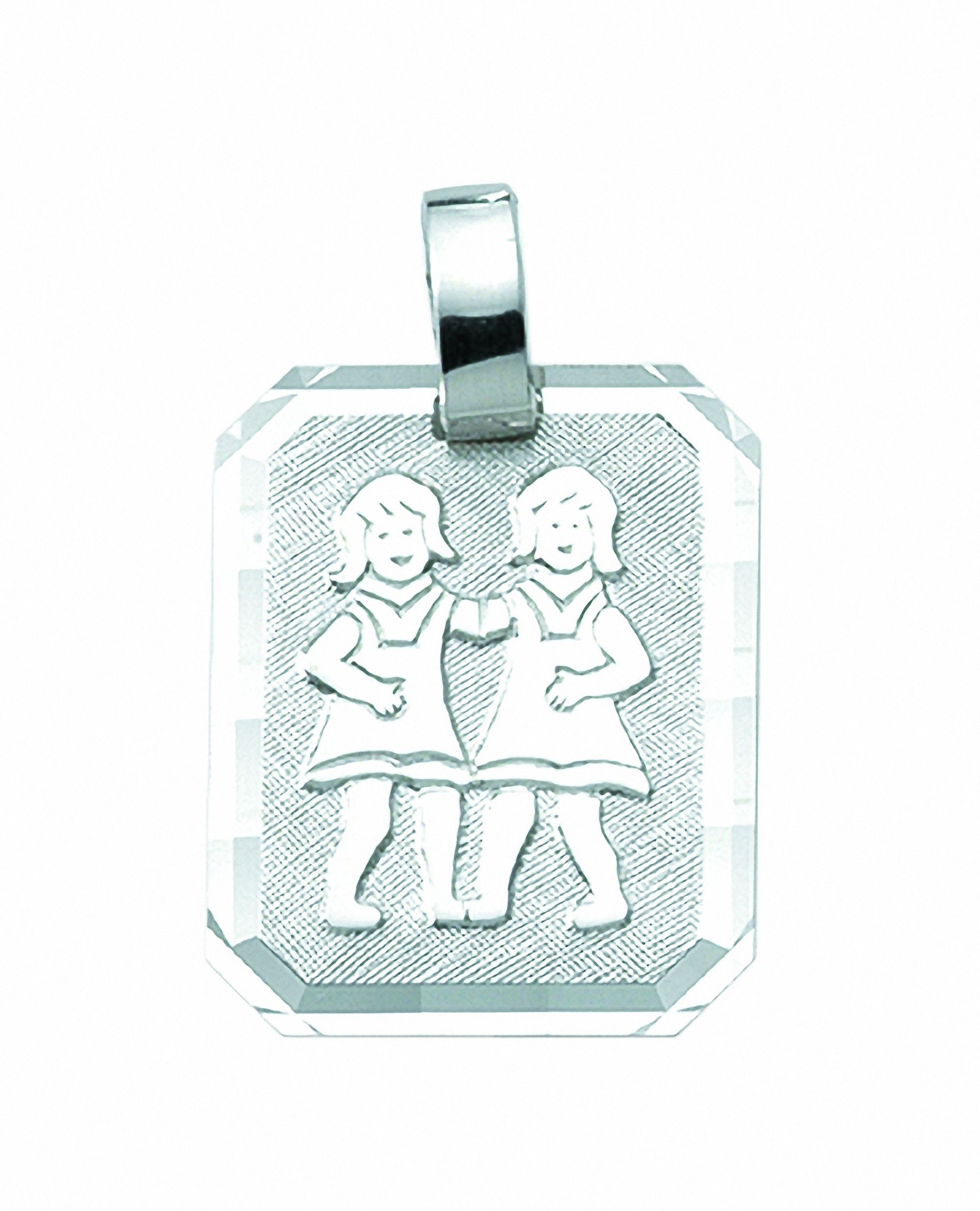 Spezialversandhandel Adelia´s Kette 925 Set - Sternzeichen Zwilling, Anhänger mit mit Silber Anhänger Schmuckset Halskette