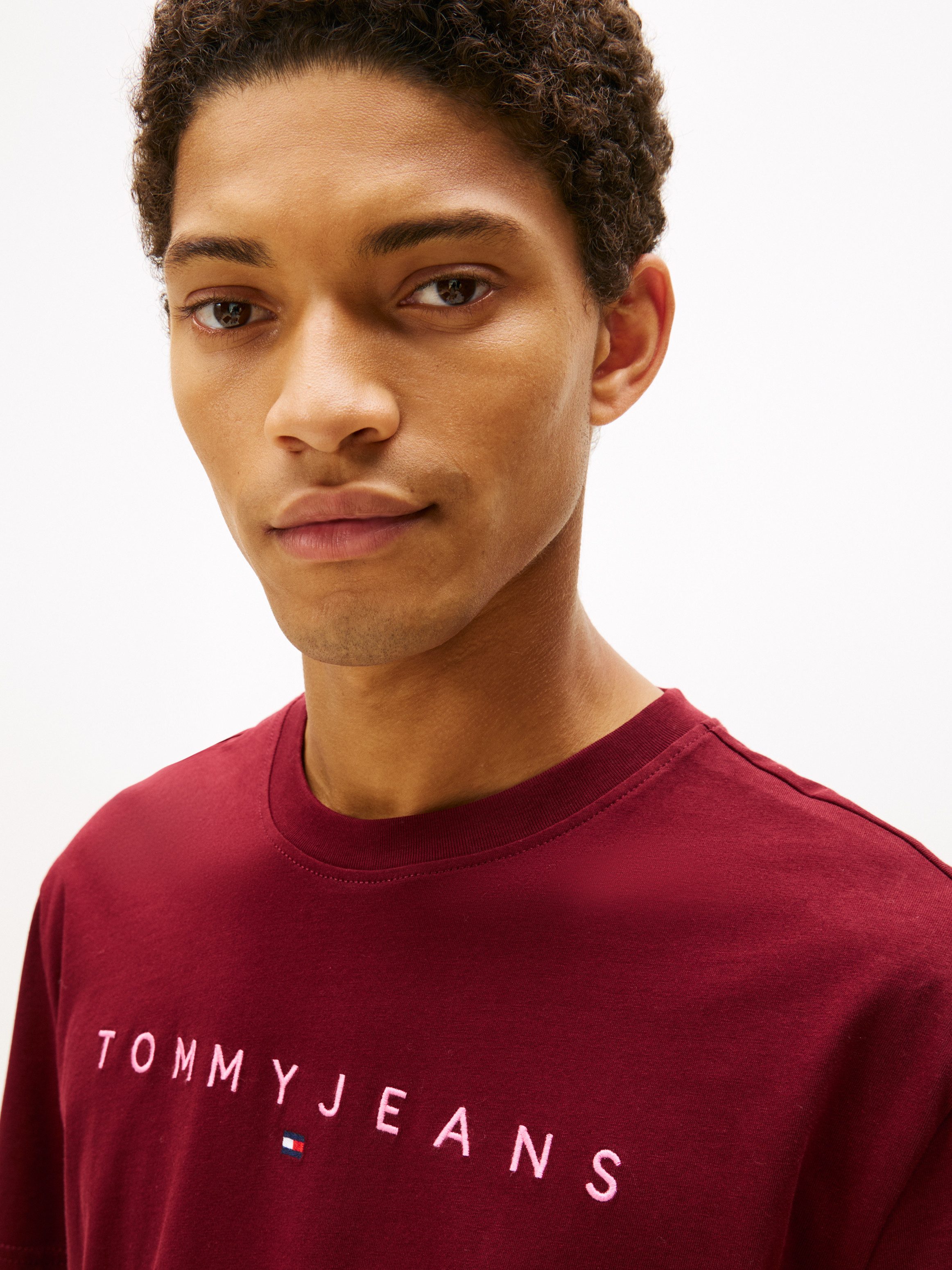 Tommy Jeans T-Shirt TJM REG LINEAR LOGO TEE EXT günstig online kaufen