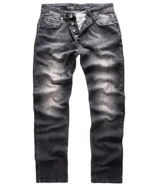 Rock Creek Straight-Jeans Herren Jeans Regular Fit Dunkelgrau RC-2158