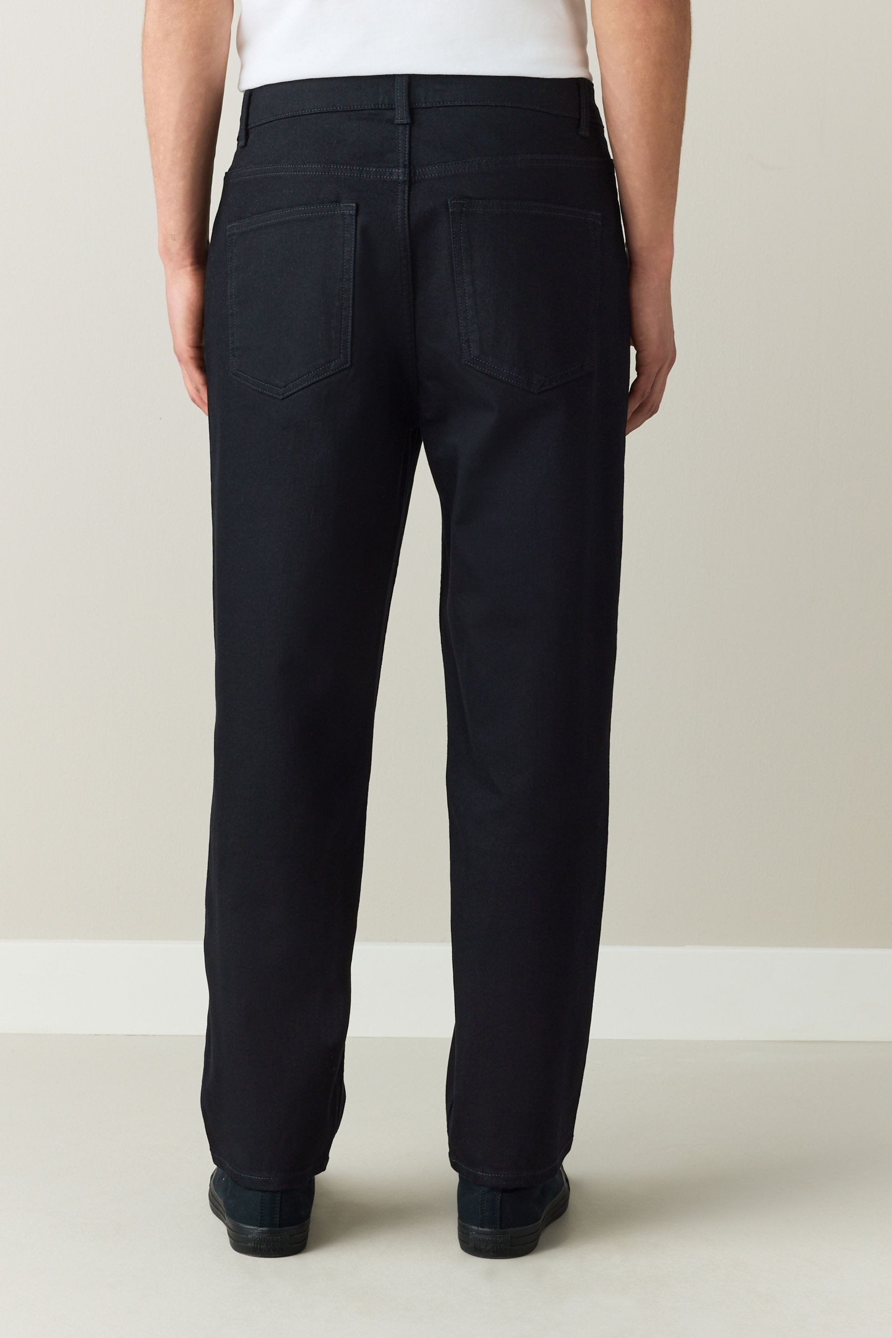 Next Tapered-fit-Jeans Relaxed Fit Classic Stretch-Jeans, konisches Bein (1-tlg)
