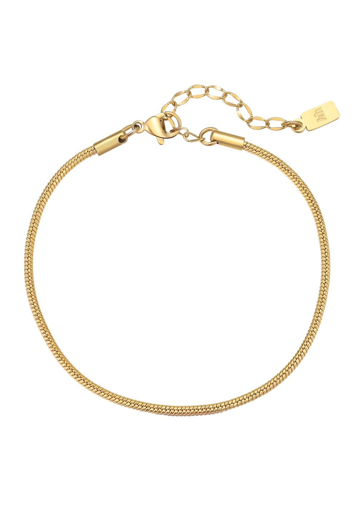 Edelstahlarmband Snake Schlangenkette