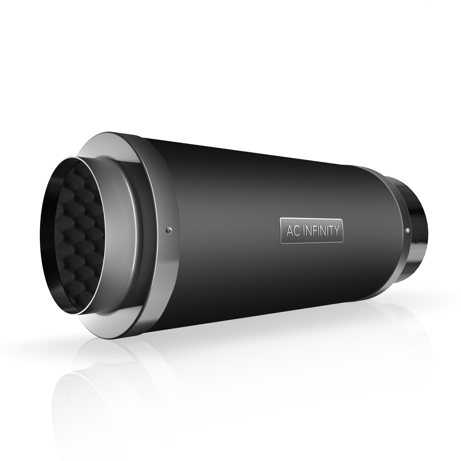 AC INFINITY Abluft-Set AC Infinity Rohrschalldämpfer, Zubehör für AC Infinity Inline-Rohrventilatoren, Rohrschalldämpfer, 200 mm