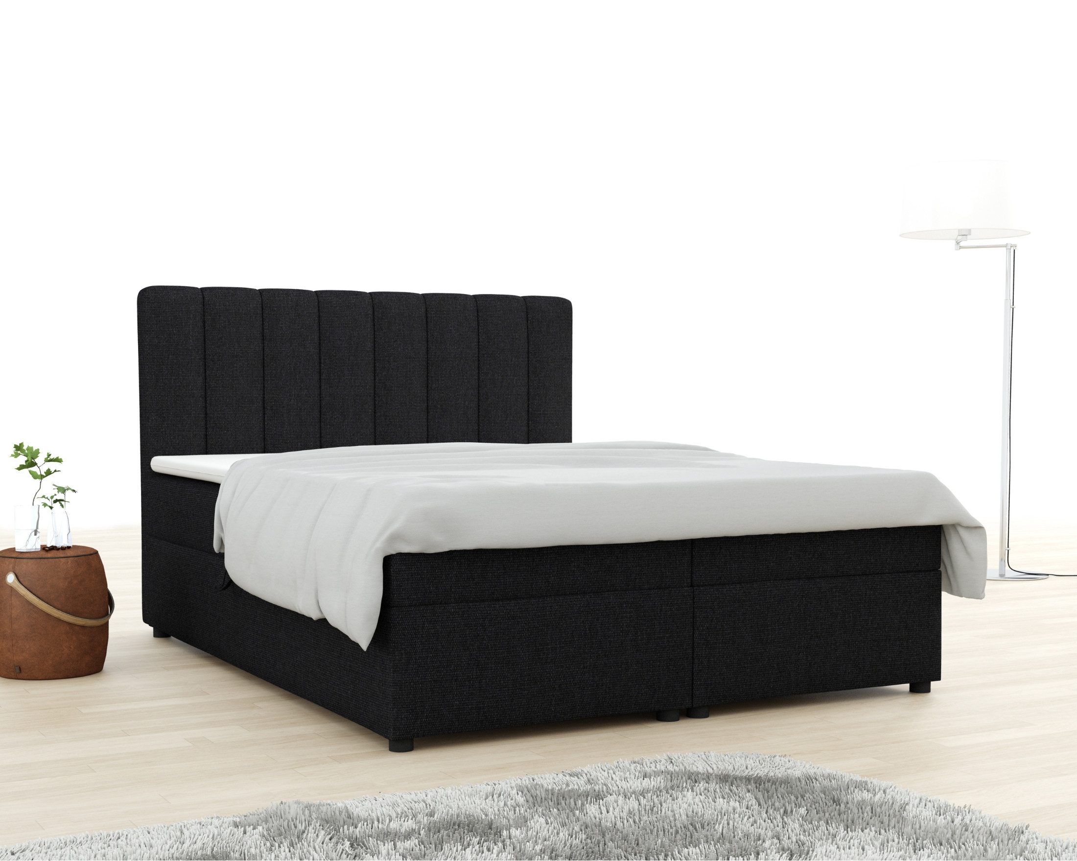 Deine Möbel 24 Boxspringbett RICK Polsterbett günstig online kaufen
