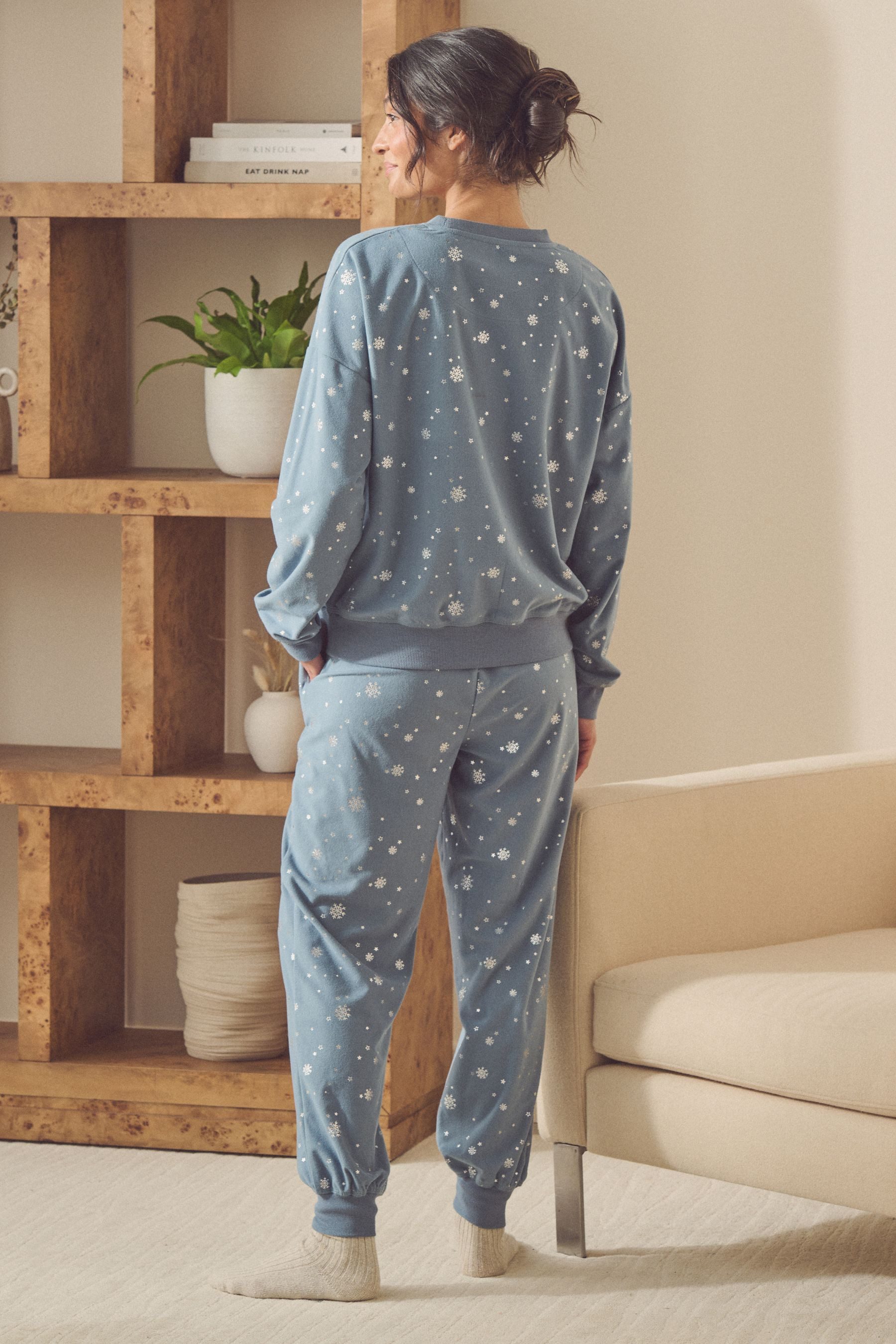 Next Pyjama Weicher, langärmeliger Schlafanzug (2 günstig online kaufen